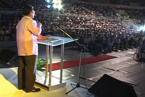 Congregation Stock Footage 278142