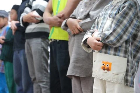 Congregational prayer Stock Photos