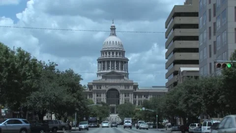 Congress building Austin, Texas Video stock 232957241