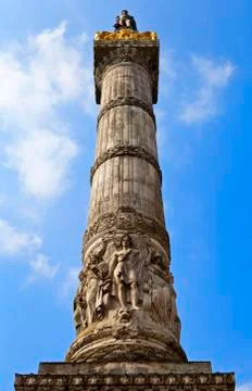 Congress Column in Brussels Stock Photos