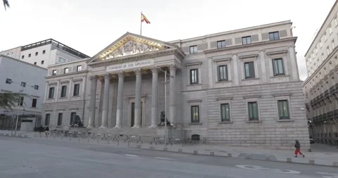 Congress of Deputies Stock Footage 145859247