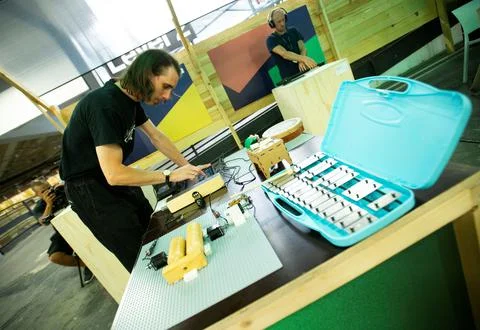 Congress Sonar+D of creativity, technology and business, Barcelona, Spain - 17 J Stock Photos