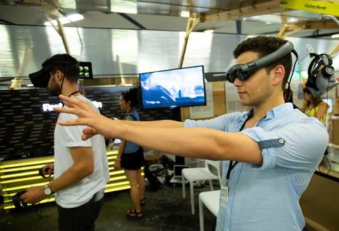 Congress Sonar+D of creativity, technology and business, Barcelona, Spain - 17 J Stock Photos