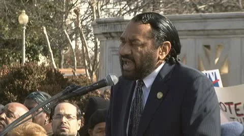 Congressman Al Green Video stock 21834749