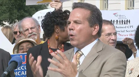 Congressman David Cicilline (D) Rhode Island  Stock Footage 31249744