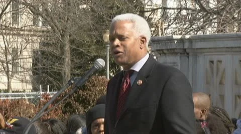 Congressman Hank Johnson Video stock 21835239