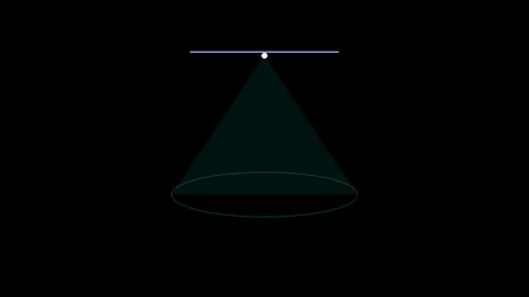 The conical pendulum Video stock 335190727