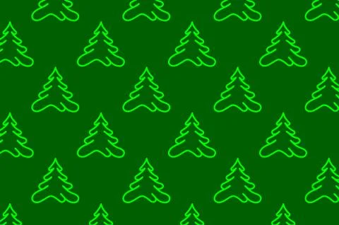 Coniferous tree - vector background 스톡 일러스트