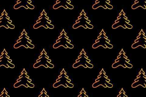 Coniferous tree - vector background 스톡 일러스트