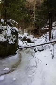 Conkle's Hollow Unit, Hocking Hills State Park, Ohio Stock Photos