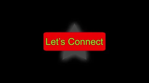 Connect button with glowing green star and text. Connect button symbol for .. 스톡 동영상 337814790