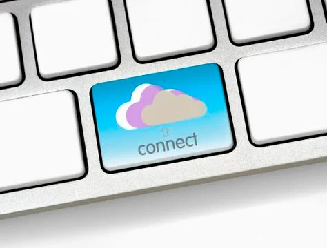 Connect to cloud Stock Photos