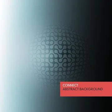 Connect concept. circle composition from joined elements. vector, eps10 스톡 일러스트