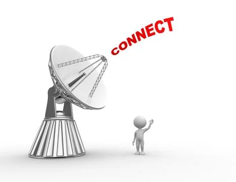 Connect concept Stock Illustration