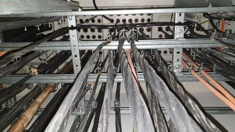 Connect the Electrical Cable Stock Photos