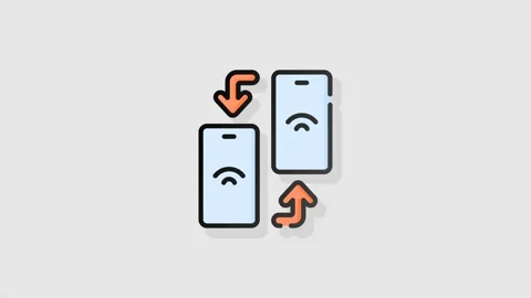 Connect icon animation alpha | Stock Video | Pond5
