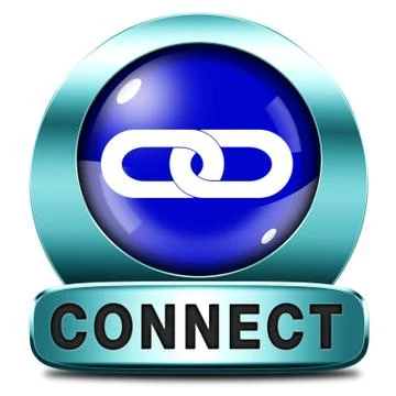 Connect icon Stock Illustration