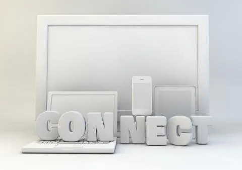 Connect Stock Illustration