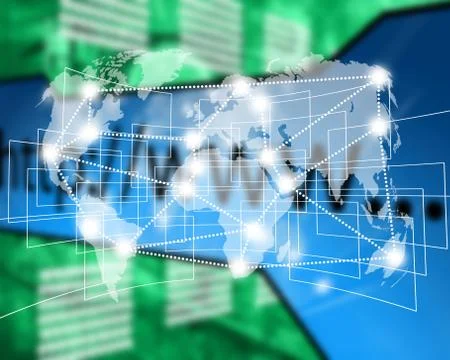 Connect Stock-Illustration