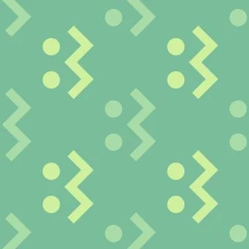 Connect right seamless pattern Stock Illustration