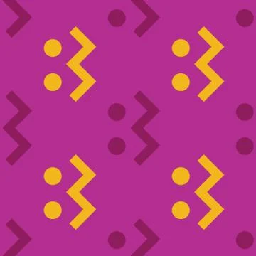 Connect right seamless pattern Stock Illustration