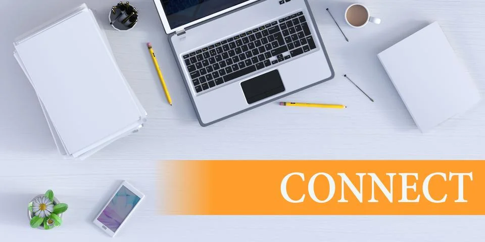 Connect Solution Illustrazione stock
