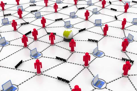 Connect the world Illustrazione stock