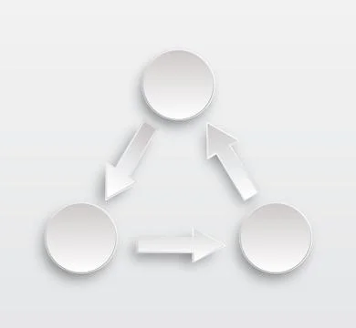 Connected banner Stock Illustration