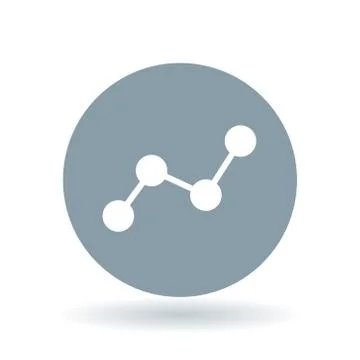 Connected circles icon Stock Illustration
