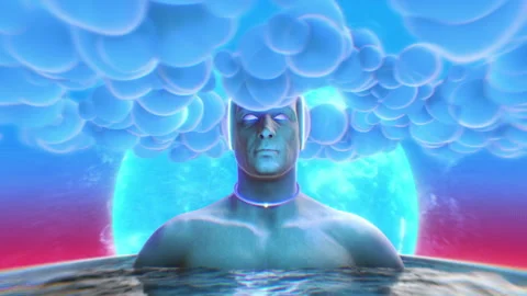 Connected to the Clouds Stock Footage 263116566