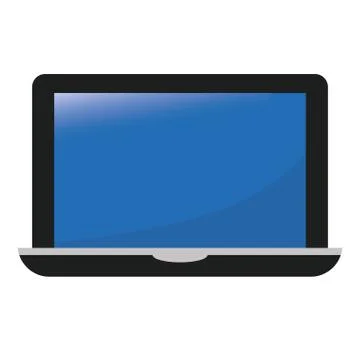 Connected computer icon image design Stock Illustration