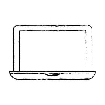 Connected computer icon image design Stock Illustration