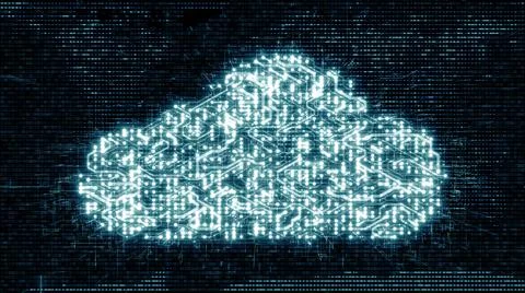 Connected devices Internet of things (IoT) cloud computing big data network  Stock Illustration