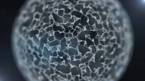 Connected dots wireless communication network over abstract planet on space 스톡 일러스트