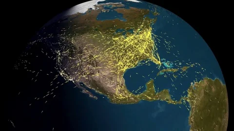 The Connected Earth Stock Footage 75625667