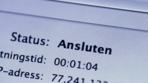 Connected to the Internet Stock Footage 11334594