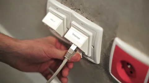 Connected to the internet Stock Footage 22521502