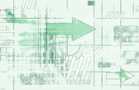 Connected Network Stock Illustration