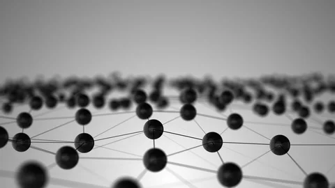 Connected network nodes Internet of things IOT cloud computing conceptual 3D Stock Footage 102682899