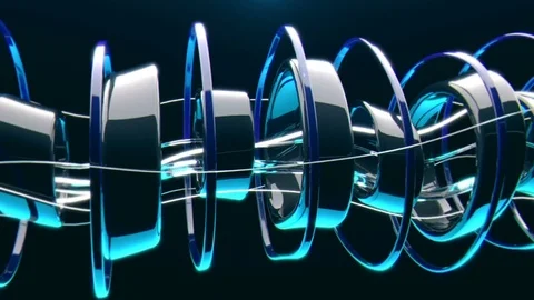 Connected - Professional VJ Background Loop Video stock 80296320