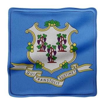 Connecticut State flag Stock Illustration
