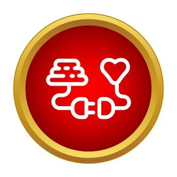 Connecting brain and heart finding emotional balance 스톡 일러스트