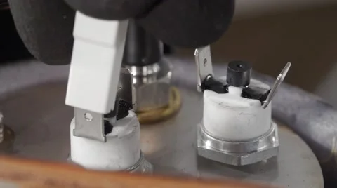 Connecting cables to electricity 스톡 동영상 60419032