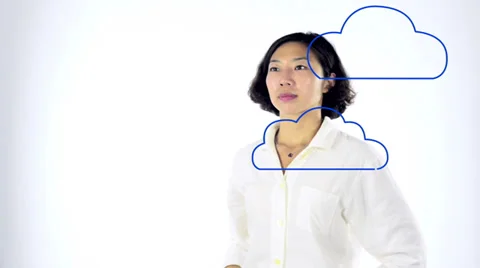 Connecting Clouds Stock Footage 29702935