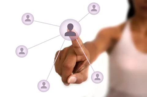 Connecting the dots Stock Illustration