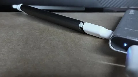 Connecting an external hard drive through the USB hub Stock Footage 241744735