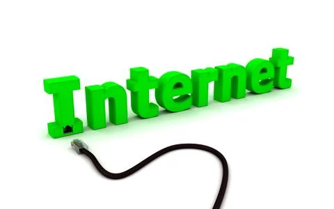 Connecting to a global Internet network イラスト素材