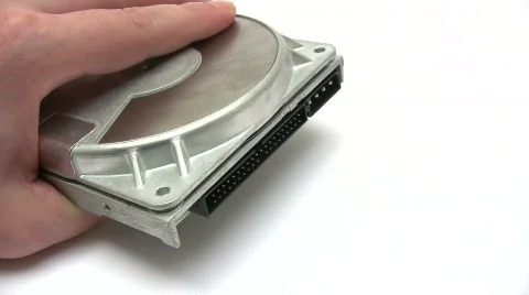Connecting Hard Drive Stock Footage 374021