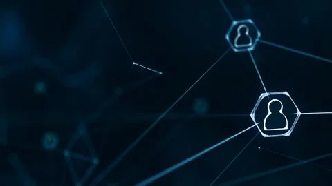 Connecting people Stock Illustration