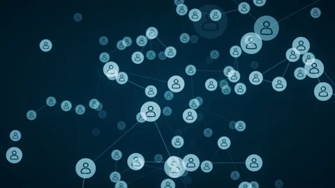 Connecting people, network seamless. Vidéo 140039671